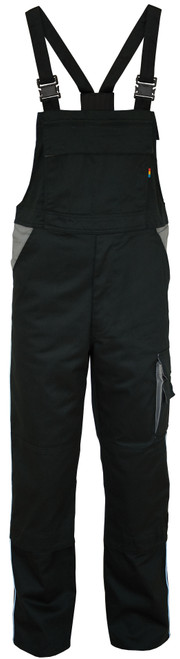 Contrast Bib Pants