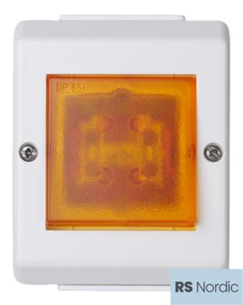Vekselvender med lys IP55 RS Nordic