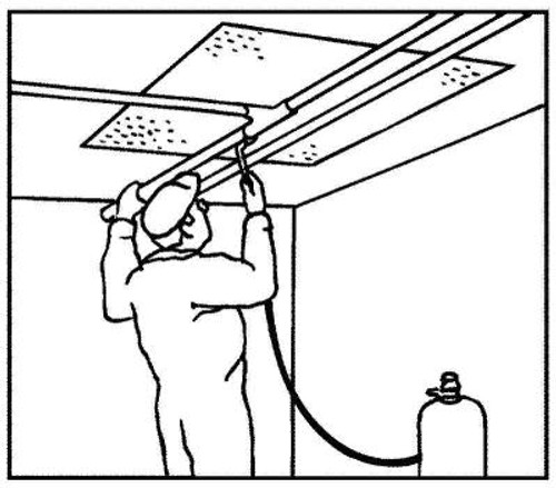Sveiseduk for 1100°C