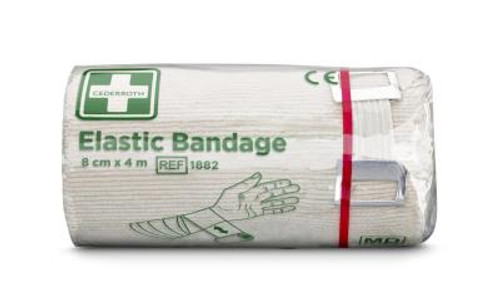 Bandasje elastisk Cederroth 8cmx4m Bandasje elastisk Cederroth 8cmx4m