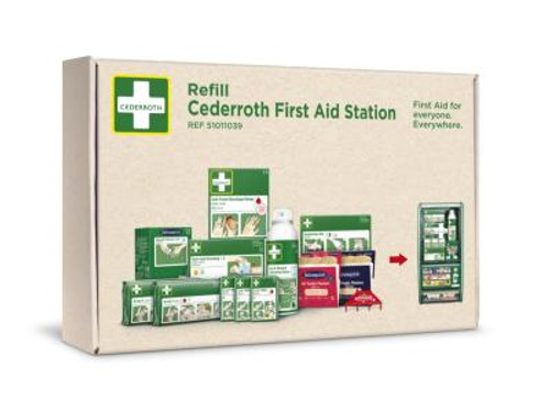 Refill Cederroth Førstehjelpstasjon 51011027 Refill Cederroth Førstehjelpstasjon 51011027