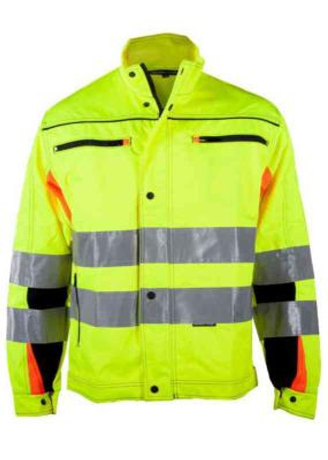 Jakke BS Bergset HiVis kl.3