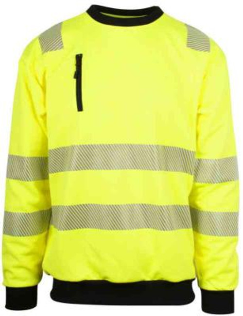 Genser YOU® Skoghall Pro-dry HiVis kl.3 gul