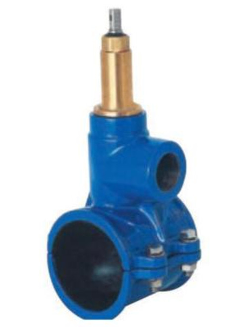 Anboringsklammer f/PVC-PE m/ventil. Type 727/09 AVK