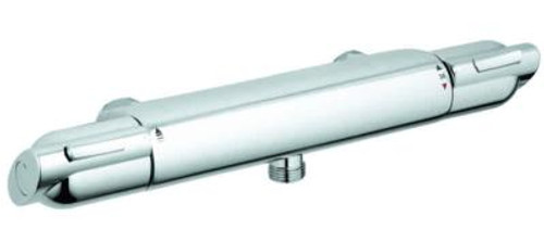 Dusjbatteri termostat med utløp ned, a-collection