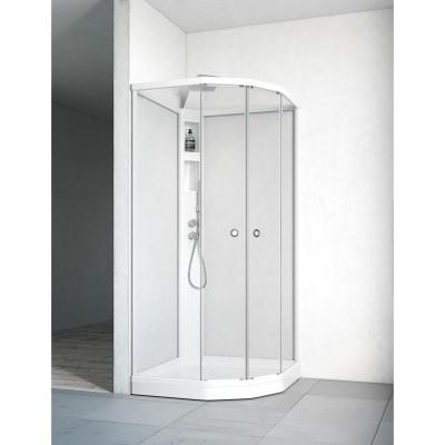 Dusjkabinett Flow Semi dusjkar, Macro	