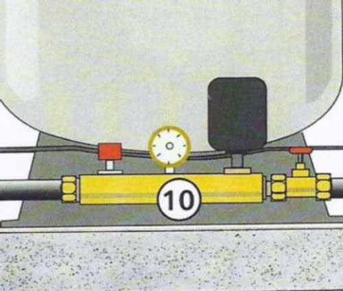 Tankpakke for trykktank Well Mate, Xylem