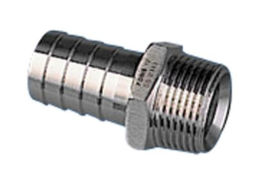 Slangenippel R-144, EN 1.4401/316 - smidd