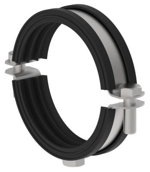 Rørklammer med EPDM gummi, AISI 316, Europipe