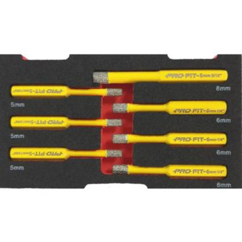 Diamantborsett Pro-Fit f/tørrboring