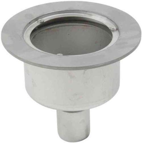 Marine sluk med sveiseflens, loddrett Ø50 mm, underdel, Blücher Marine sluk med sveiseflens, loddrett Ø50 mm, underdel, Blücher