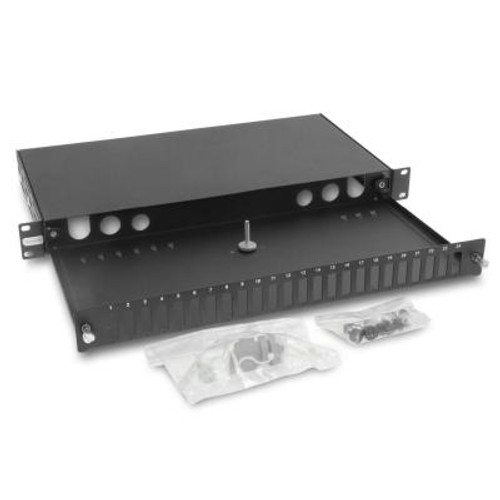 Fiberpanel ODF 19" 1HE 24XSC Simplex Eurolan