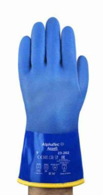 Kjemikaliehanske PVC Ansell AlphaTec 23-202 Kjemikaliehanske PVC Ansell AlphaTec 23-202