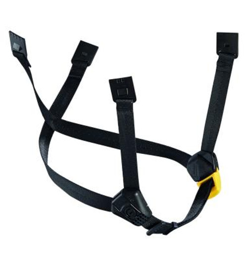 Hakestropp Petzl Dual svart/gul