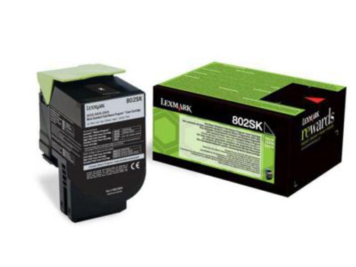 Toner PB 80C2SK0 Lexmark svart Toner PB 80C2SK0 Lexmark svart