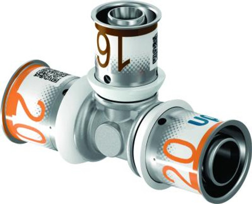 Overgangs T-rør - S-Press PLUS, Uponor