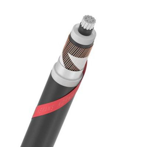 TSLF 24kV enleder PEX isolert kabel med Al-leder + merkebånd Nexans