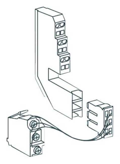Effektbryter Schneider tilbehør SD kontakt