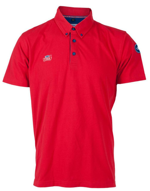 Piqueskjorte BS Tine Rød str 4XL