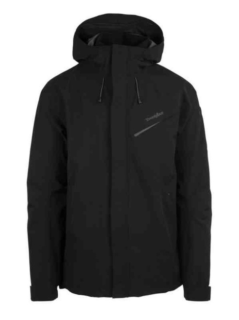 Jakke TwentyFour Flåm 2-lags skyggesvart str XL