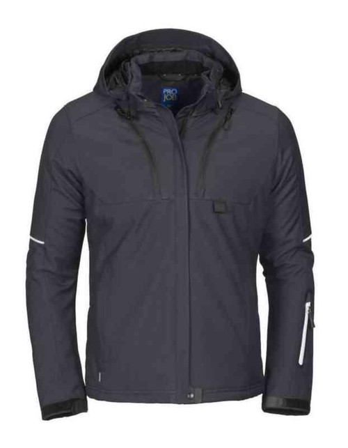 Jakke W 3412 Funksjon grå 3XL Softshell Vind- og vannav. Jakke W 3412 Funksjon grå 3XL Softshell Vind- og vannav.