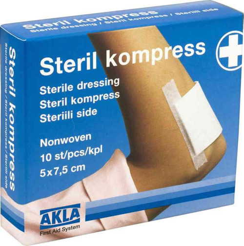 Kompress Akla 5 x 7.5cm 10pk Kompress Akla 5 x 7.5cm 10pk