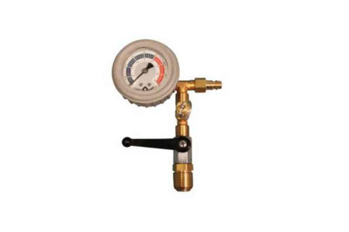 Sikkerhetsventil m/manometer og kran 2.5 Bar Sikkerhetsventil m/manometer og kran 2.5 Bar