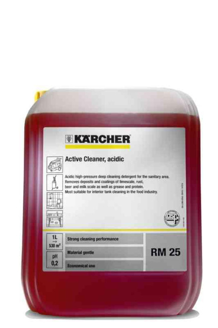 Rengjøringsmiddel RM 25 10 L Karcher Active Cleaner Acidic Rengjøringsmiddel RM 25 10 L Karcher Active Cleaner Acidic
