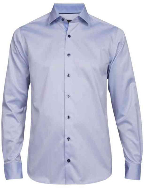 Skjorte Tracker Exclusive Slimfit lysblå str XL Skjorte Tracker Exclusive Slimfit lysblå str XL