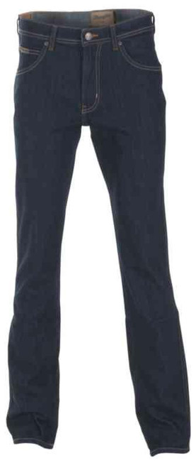 Jeans Wrangler Arizona stretch risewash 30" m.blå s33