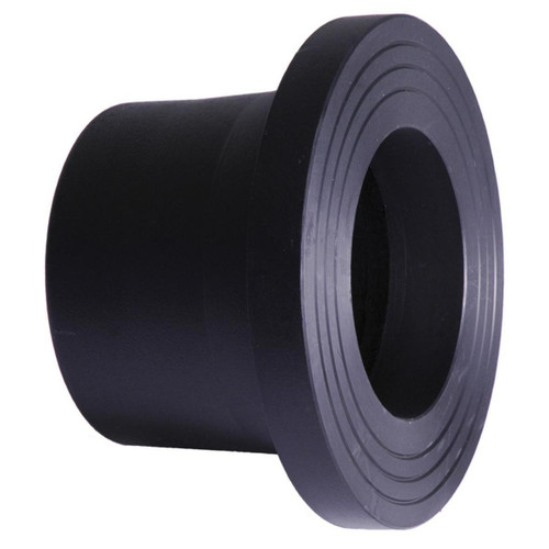 90 mm krage kort PE100 f/speilsveising SDR17 90 mm krage kort PE100 f/speilsveising SDR17