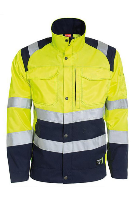 Jakke Tranemo 433044 HiVis kl.3 gul/marine str M Jakke Tranemo 433044 HiVis kl.3 gul/marine str M