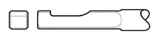 Flatmeisel Atlas Copco 13X200mm	