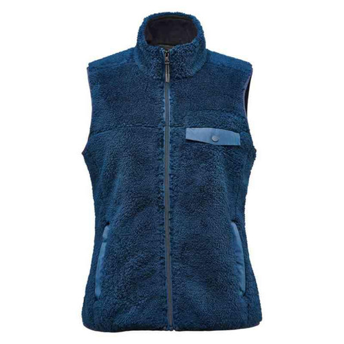 Fleecevest dame Stormtech Bergen Sherpa indigo str S Fleecevest dame Stormtech Bergen Sherpa indigo str S