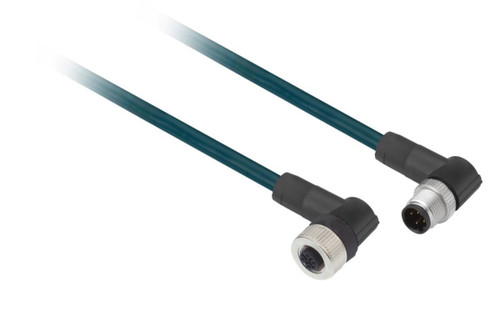 Plugg/kabel M12/4 han r-M12/4 hun v 2m Plugg/kabel M12/4 han r-M12/4 hun v 2m