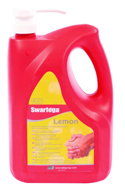 Håndrens Swarfega Lemon 4L pumpekanne Håndrens Swarfega Lemon 4L pumpekanne