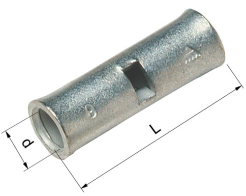 Presshylse uisolert KS 0.75 Presshylse uisolert KS 0.75