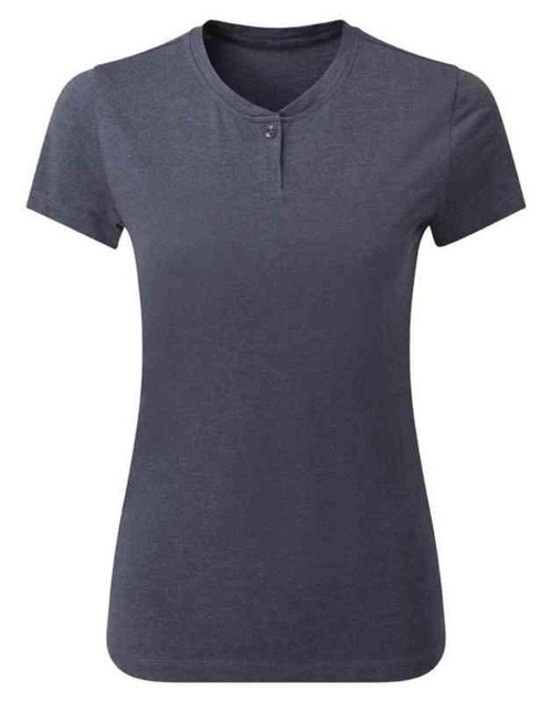 T-skjorte Premier Ladies Comis marinemelert str 2XL T-skjorte Premier Ladies Comis marinemelert str 2XL