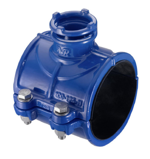 DN125x32 Supa Lock Anb.klammer f/PVC-PE rør Duktilt PN16 AVK