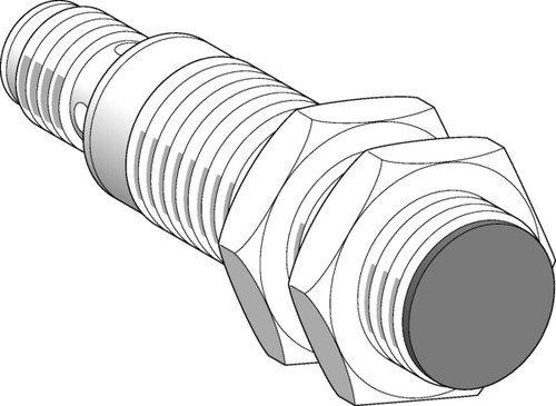 Ind.giv Ø18 m/gj.PNP M12 Ind.giv Ø18 m/gj.PNP M12