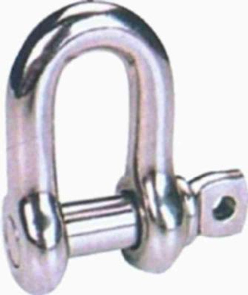 D-sjakkel med skrubolt, rustfri AISI 316 D-sjakkel med skrubolt, rustfri AISI 316