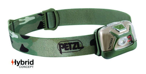 Hodelykt Tactikka Camo Petzl 300lumen 82g