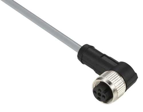 Plugg/kabel . PVC. hun. M12. 4.2m Plugg/kabel . PVC. hun. M12. 4.2m