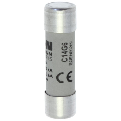 Syl.sikr. 14 x 51 6A GG 690VAC CYL. FUSE 14 x 51 6A GG 690VAC Syl.sikr. 14 x 51 6A GG 690VAC CYL. FUSE 14 x 51 6A GG 690VAC