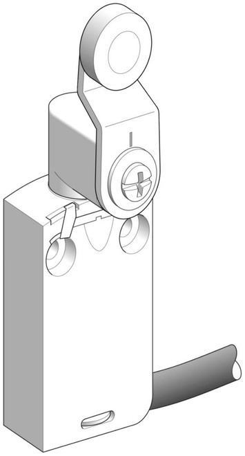 Endebryter kort arm m/rulle Endebryter kort arm m/rulle