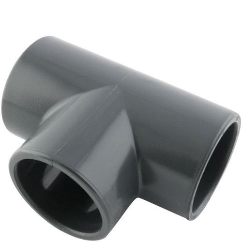 32 mm PVC t-rør 90° TIV032 innv. liming 32 mm PVC t-rør 90° TIV032 innv. liming