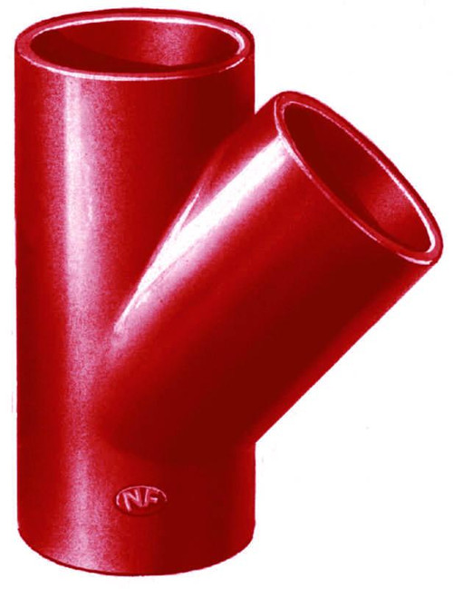 110 x 58 mm x 45.0° MA grenrør enkelt 110 x 58 mm x 45.0° MA grenrør enkelt