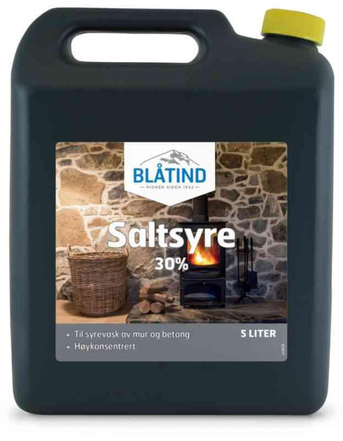 Saltsyre 30% FT508 Blåtind 1L Saltsyre 30% FT508 Blåtind 1L