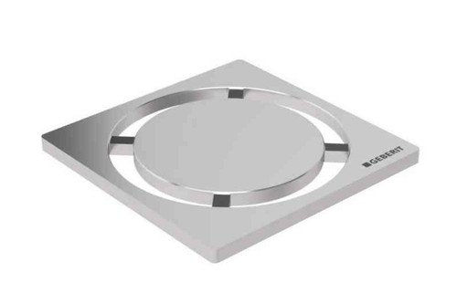 80 x 80 mm slukrist. rund design Monteres sammen med gul