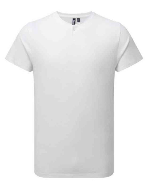 T-skjorte Premier Mens Comis Hvit str 2XL T-skjorte Premier Mens Comis Hvit str 2XL